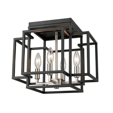 Z-Lite Titania 4 Light Flush Mount image 6