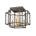 Z-Lite Titania 4 Light Flush Mount image 7