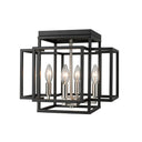 Z-Lite Titania 4 Light Flush Mount image