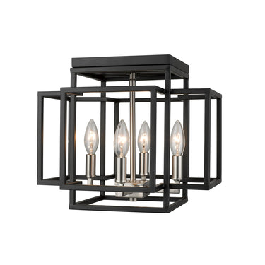 Z-Lite Titania 4 Light Flush Mount image