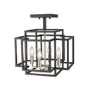 Z-Lite Titania 4 Light Semi Flush Mount image 6
