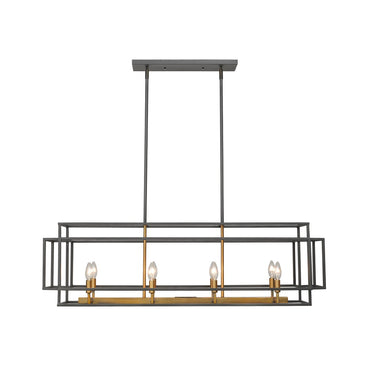 Z-Lite Titania 8 Light Linear Chandelier image 3