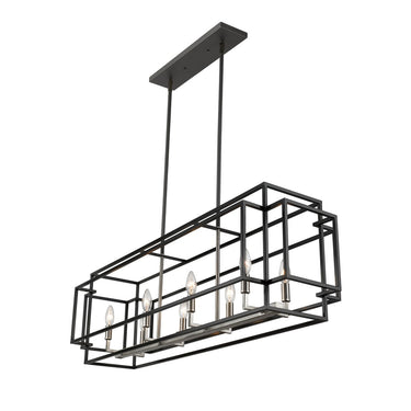 Z-Lite Titania 8 Light Linear Chandelier image 6