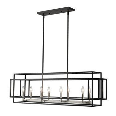 Z-Lite Titania 8 Light Linear Chandelier image