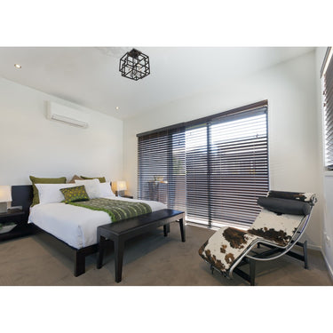 Z-Lite Titania Black and Chrome 4 Light Semi Flush Mount image 6