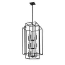 Z-Lite Titania Matte Black 12 Light Chandelier image 4