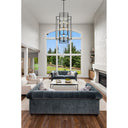 Z-Lite Titania Matte Black 12 Light Chandelier image 6