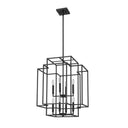 Z-Lite Titania Matte Black 8 Light Chandelier image 4