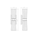 Z-Lite Titus 2 Light Wall Sconce image 21