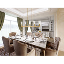 Z-Lite Titus 5 Light Linear Chandelier image 11