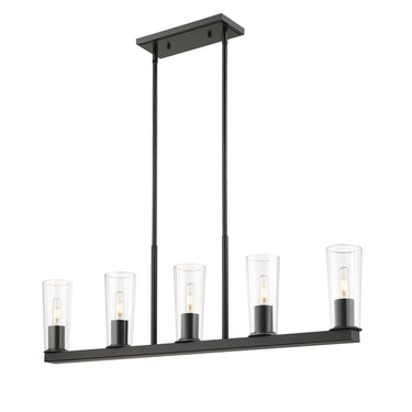 Z-Lite Titus 5 Light Linear Chandelier image 2