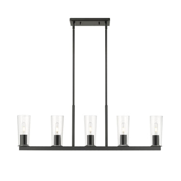 Z-Lite Titus 5 Light Linear Chandelier image 4