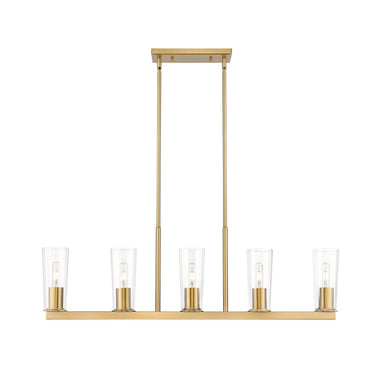 Z-Lite Titus 5 Light Linear Chandelier image 5