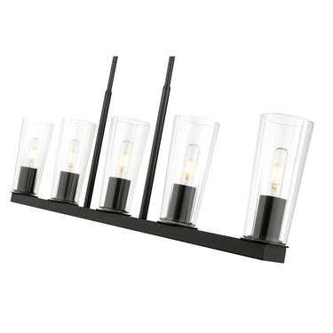 Z-Lite Titus 5 Light Linear Chandelier image 6
