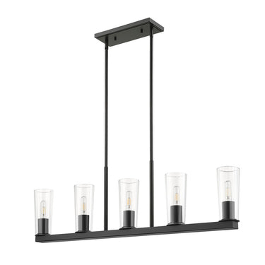 Z-Lite Titus 5 Light Linear Chandelier image 8