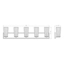 Z-Lite Titus 5 Light Vanity Light image 28