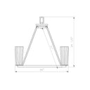 Z-Lite Titus 6 Light Chandelier image 14