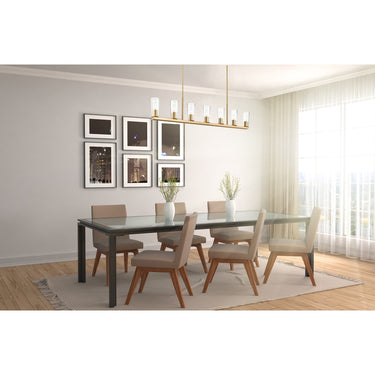 Z-Lite Titus 7 Light Linear Chandelier image 13