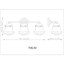 Z-Lite Vaughn 3 Light Vanity Light image 28