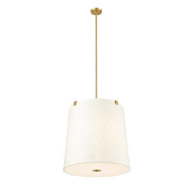 Z-Lite Weston Cream 6 Light Pendant image 8