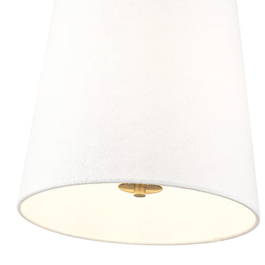 Z-Lite Weston White Linen 3 Light Pendant image 11