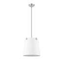 Z-Lite Weston White Linen 3 Light Pendant image 12