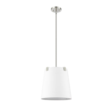 Z-Lite Weston White Linen 3 Light Pendant image 12