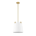Z-Lite Weston White Linen 3 Light Pendant image 14