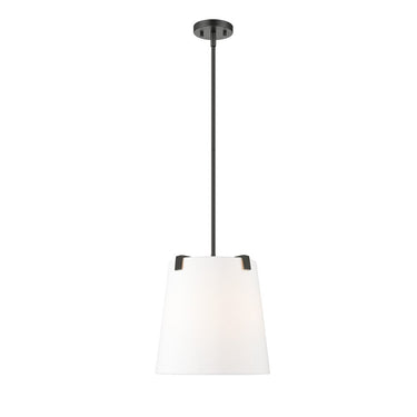 Z-Lite Weston White Linen 3 Light Pendant image 4