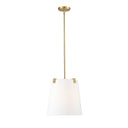 Z-Lite Weston White Linen 3 Light Pendant image 5