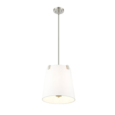 Z-Lite Weston White Linen 3 Light Pendant image 6