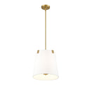 Z-Lite Weston White Linen 3 Light Pendant image 8