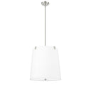 Z-Lite Weston White Linen 5 Light Pendant image 12