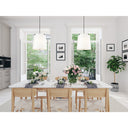 Z-Lite Weston White Linen 5 Light Pendant image 16