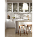 Z-Lite Weston White Linen 5 Light Pendant image 17