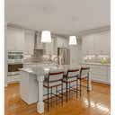 Z-Lite Weston White Linen 5 Light Pendant image 18