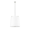 Z-Lite Weston White Linen 6 Light Pendant image 12
