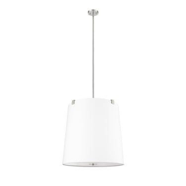 Z-Lite Weston White Linen 6 Light Pendant image 12