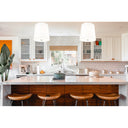 Z-Lite Weston White Linen 6 Light Pendant image 15