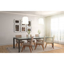 Z-Lite Weston White Linen 6 Light Pendant image 18