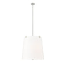 Z-Lite Weston White Linen 6 Light Pendant image 3