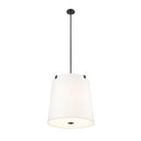 Z-Lite Weston White Linen 6 Light Pendant image 7
