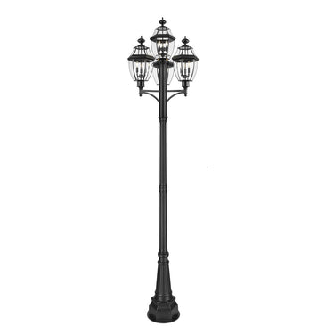 Z-Lite Westover 125.75" High 3 Light Outdoor Post Mount Fixture image 1