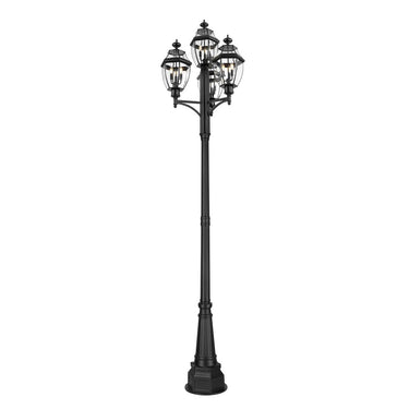 Z-Lite Westover 125.75" High 3 Light Outdoor Post Mount Fixture image 2