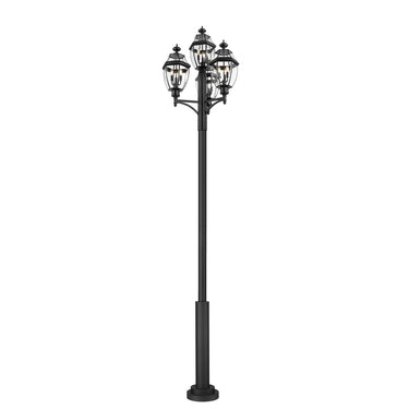 Z-Lite Westover 138.25" High 3 Light Outdoor Post Mount Fixture image 2