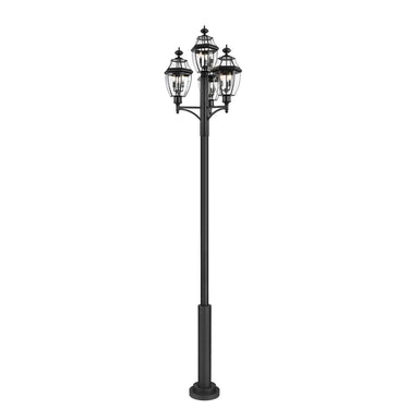 Z-Lite Westover 138.25" High 3 Light Outdoor Post Mount Fixture image
