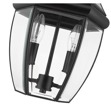 Z-Lite Westover 2 Light Outdoor Chain Mount Ceiling Fixture image 4