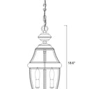 Z-Lite Westover 2 Light Outdoor Chain Mount Ceiling Fixture image 7