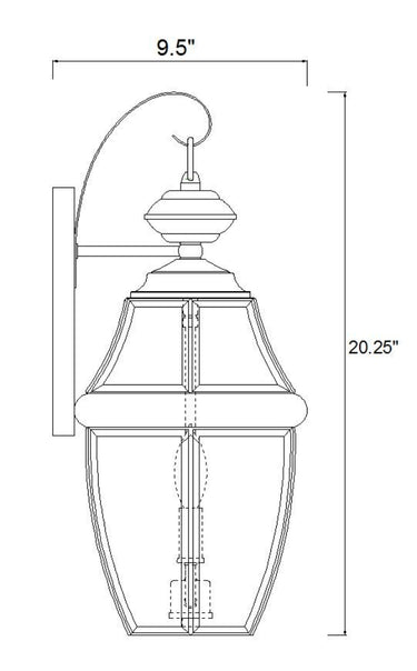 Z-Lite Westover 2 Light Outdoor Wall image 7