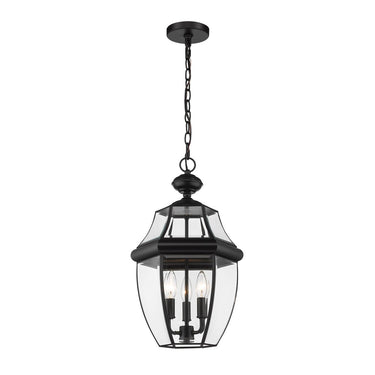 Z-Lite Westover 3 Light Outdoor Chain Mount Ceiling Fixture image